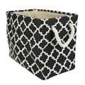 Design Imports Storage Bin, Polyester, Black CAMZ36069